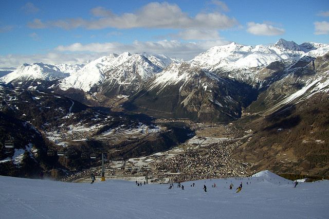 Das Skigebiet "Bormio" - Winterurlaub Und Skiurlaub